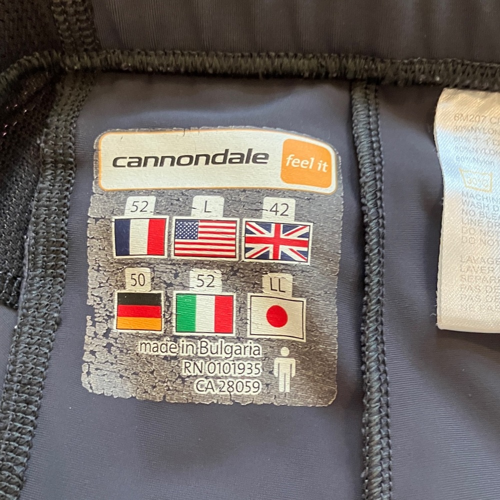 Cannondale Men's Bike Shorts Large